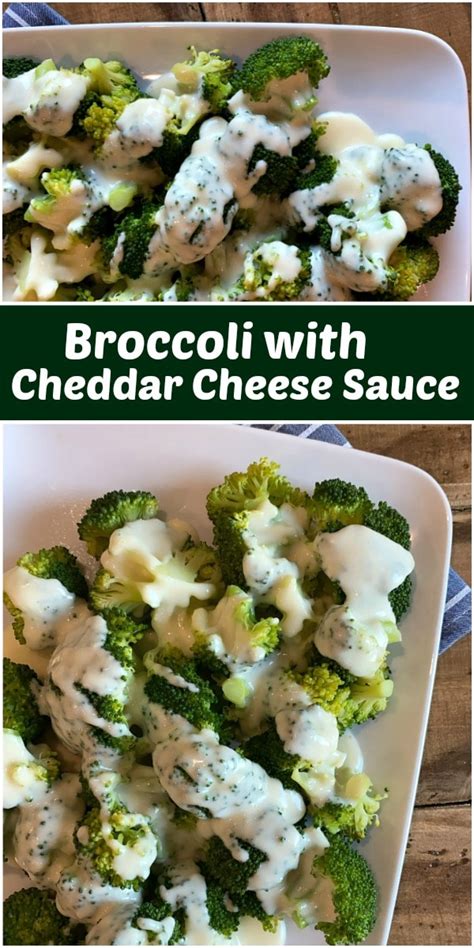 Broccoli with Cheddar Cheese Sauce - Recipe Girl