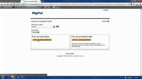 Créer un compte Paypal sans carte bancaire YouTube