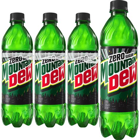Low FODMAP? Mountain Dew Zero Sugar Citrus Soda Pop, 16.9 fl oz, 6 Pack