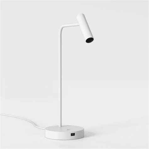 astro Enna Desk USB LED Tischleuchte weiß matt 1058212 REUTER