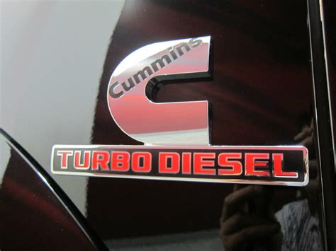 Dodge Ram 2500 3500 Set Of Cummins Turbo Diesel Decal Nameplate Emblem