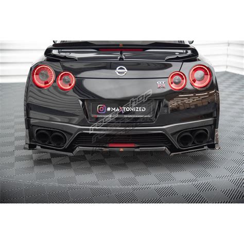 Prelungire Bar Spate Cu Bare Verticale Nissan Gtr R Facelift