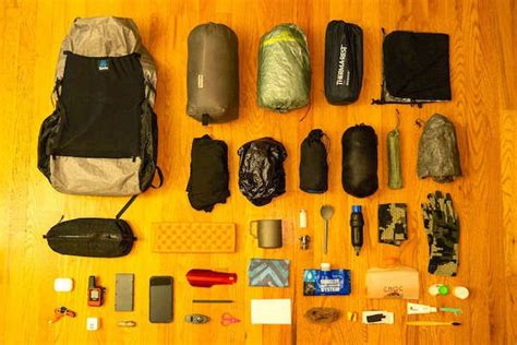 Lb Ultralight Backpacking Gear List Optimal Setup