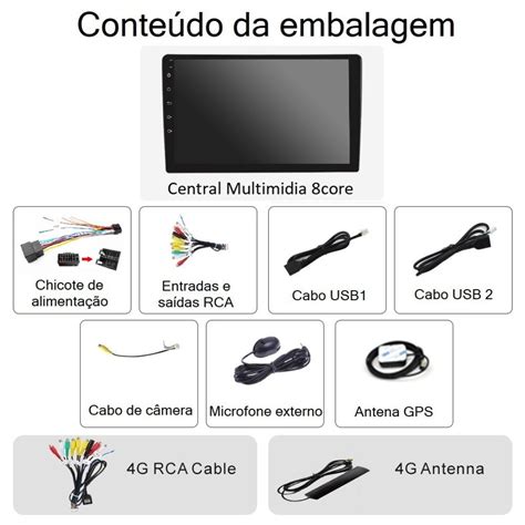 Central Multimidia Android TOYOTA UNIVERSAL ETIOS COROLLA FIELDER HILUX