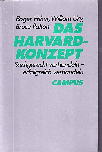 Das Harvard Konzept Sachgerecht Verhandeln Erfolgreich Verhandeln