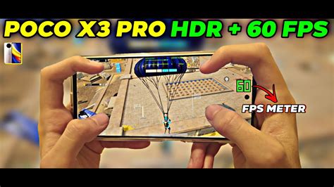 Poco X3 Pro New Update Hdr 60 Fps Pubg Test 🔥 With Fps Meter 🔥 Poco