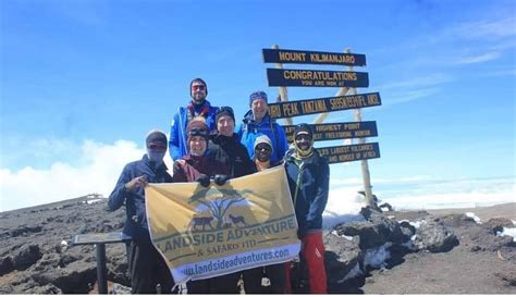 7 Days Kilimanjaro Climb Rongai Route Landside Adventures