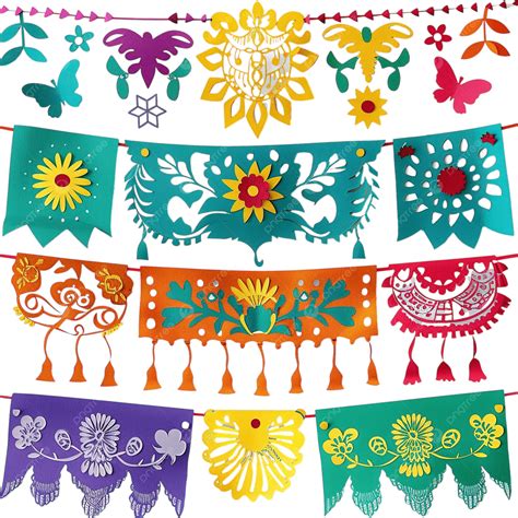 papel picado drawing
