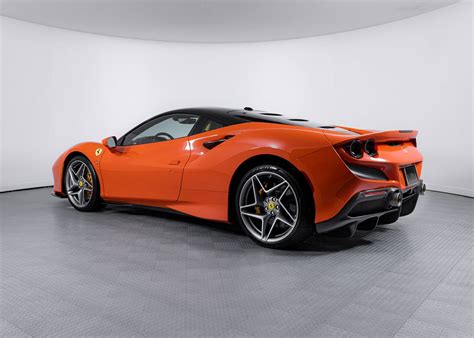 Orange Ferrari F8 Tributo With Blue And Yellow Interior Proves Money ...