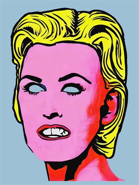 Horrible Retro Pop Art Alternate Universe Surreal LSD Design Pink