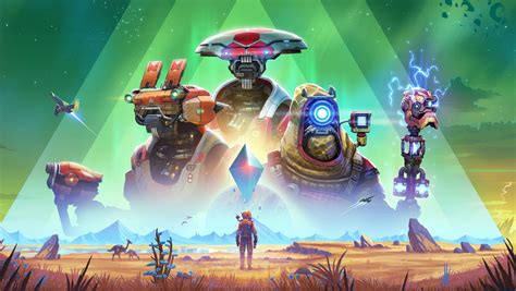 7 Years After Launch No Man S Sky Adds Its First New Race In Its