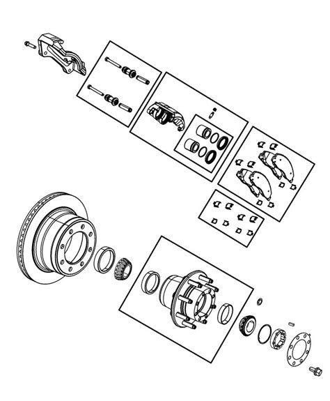 Ram 3500 Adapter Disc Brake Caliper Rear [dual 68453098aa Myrtle Beach Sc