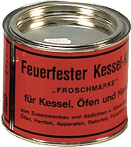 Feuerfester Kessel Kitt Froschmarke