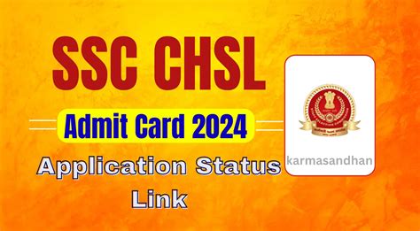 Ssc Chsl Admit Card Check Region Wise Application Status Link