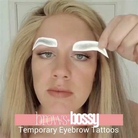 Temporary Tattoos For Eyebrows