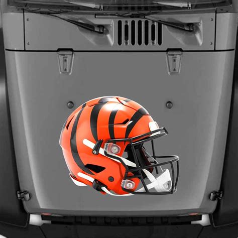 Cincinnati Bengals Orange Helmet Decal