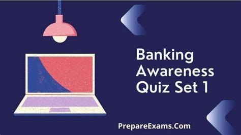 Banking Awareness Quiz Set 1 Prepareexams