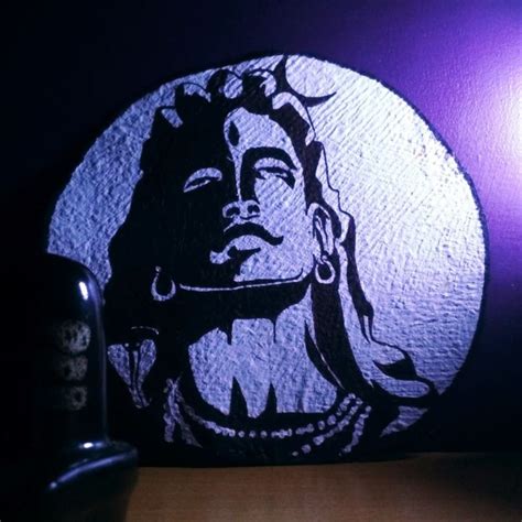 LORD SHIVA | Stencil art, Indian gods, Artist