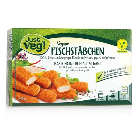 JUST VEG Veganes Wonder Sortiment Vegane Fischstäbchen HOFER