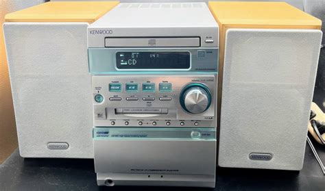 【目立った傷や汚れなし】希少動作品 Kenwoodケンウッド Rxd Sj3md Cd・md・カセットミニコンポ ワンボディ Avino