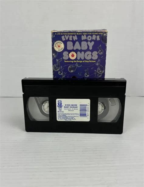 EVEN MORE BABYSONGS (VHS, 1993, Backyard Production) Hi-Top Video ...