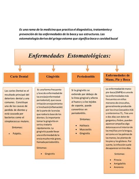 Cuadro De Terminologia Enfermedades Estatomalogicas PDF