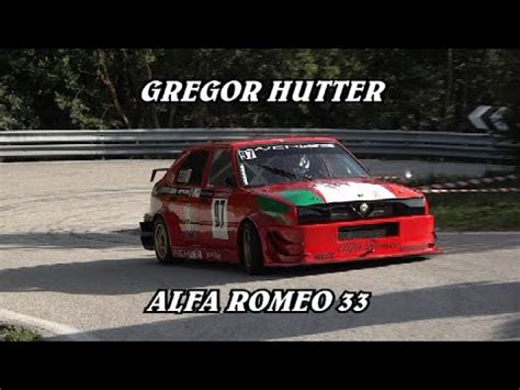 Salita Cividale Castelmonte Gregor Hutter Alfa Romeo