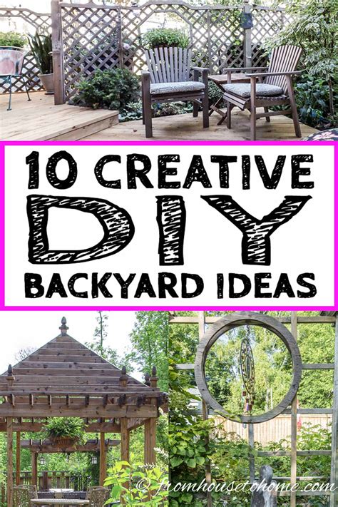 DIY Backyard Ideas (15 Awesome Projects To Build A Better Yard)