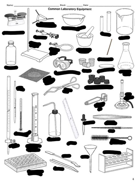 Lab Equipment Diagram Quizlet