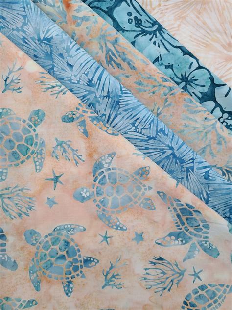 Seashells By The Seashore Batik Half Pack