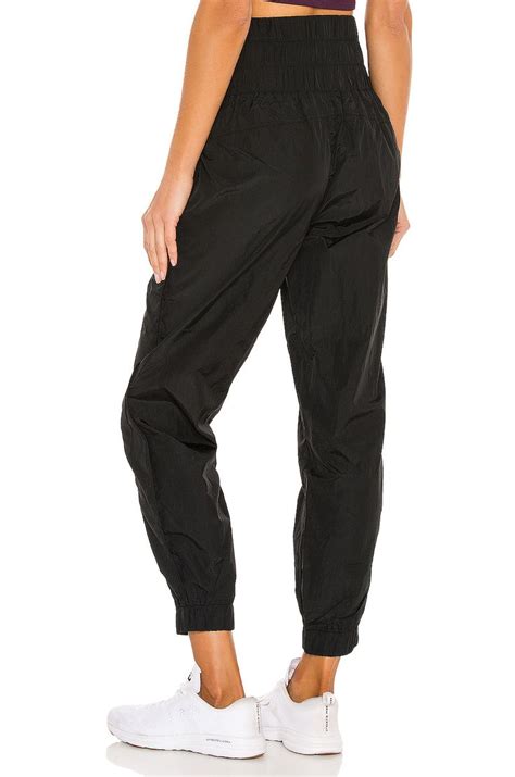 Free People X Fp Movement Way Home Jogger In Black From Revolve