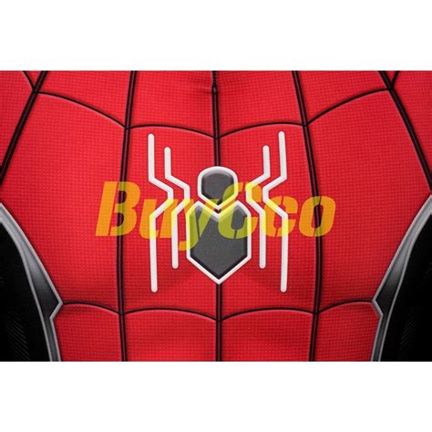 Spider-man Suit Far From Home Black and Red Spider Cosplay Suit