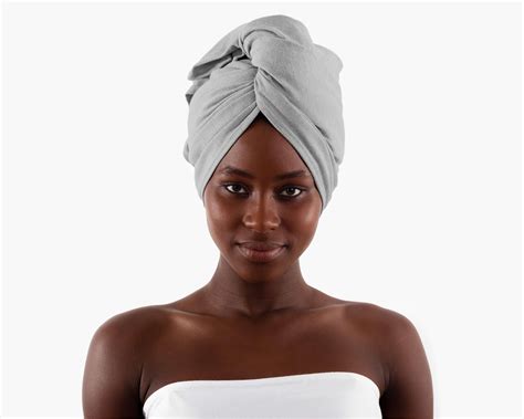 T Shirt Hair Towel For Curly Wavy And Straight Hair Soft Absorbent