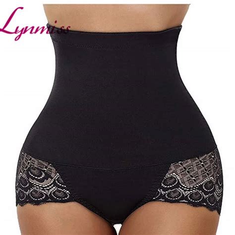 Lynmiss Women High Waist Butt Lifter Tummy Control Slimming Women