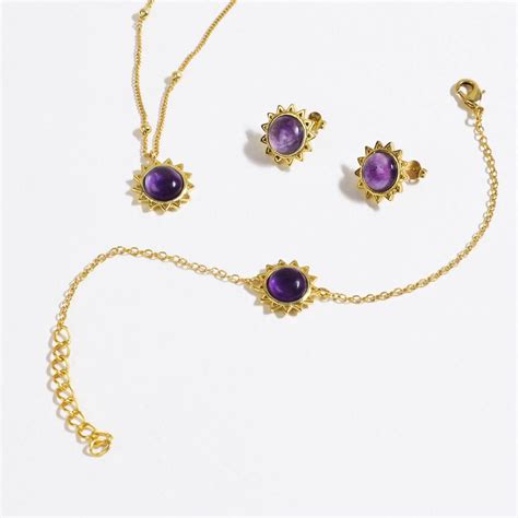 Amethyst Necklace By Lila Rasa Jewellery