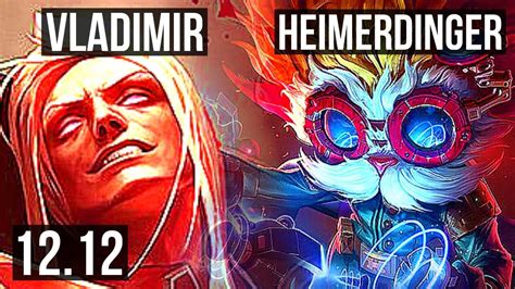 Vladimir Vs Heimerdinger Mid Games M Mastery