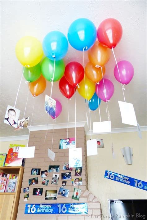 Floating Photographs with Balloon Time