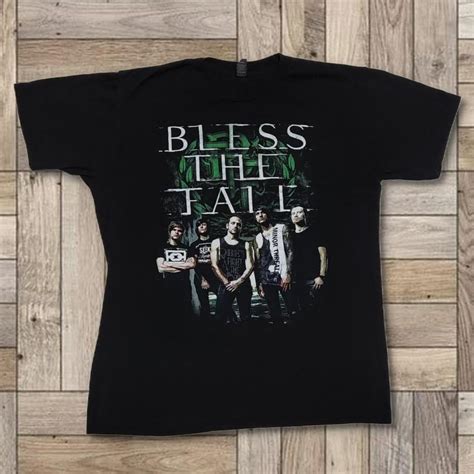 Retro Blessthefall Metalcore Band merch shirt t... - Depop