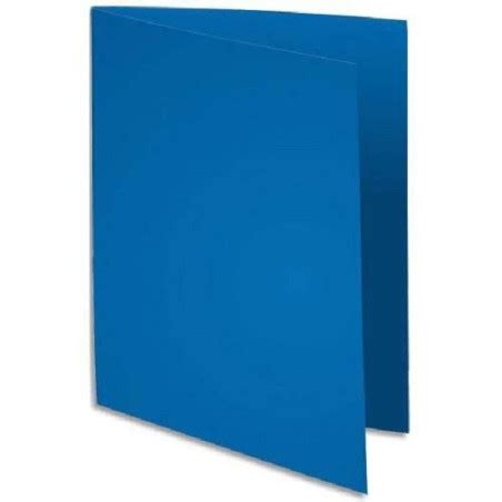 Paquet De 100 Chemises COSTO BRISTOL 180G Bleu