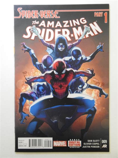 The Amazing Spider Man 9 2015 Spider Verse Sharp Vf Nm Condition