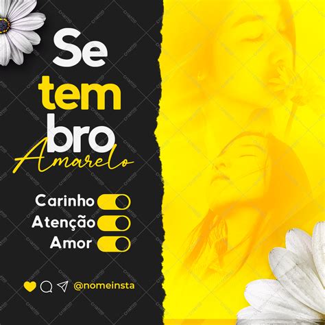 Criativo Setembro Amarelo