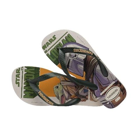 Bodegamix Sand Lia Havaianas Masculina Star Wars Bege Palha Verde