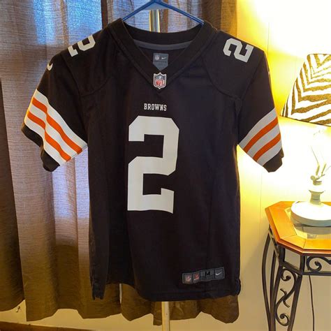 Johnny Manziel Cleveland Browns Nike Jersey Size Depop