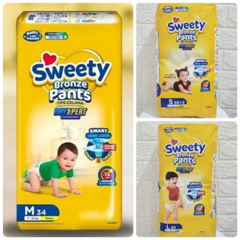 Jual Sweety Pants Dry X Pert S36 2 M32 L28 XL26 XXL24 Tipe