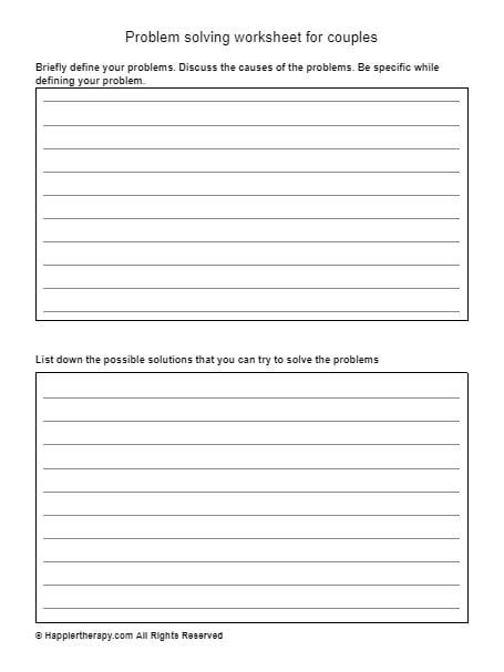 Relationship Building Worksheet PDF - TherapyByPro - Worksheets Library