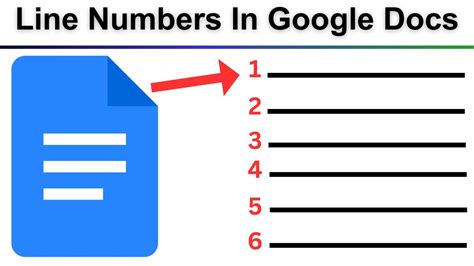 How To Add Line Numbers In Google Docs Youtube