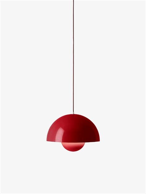 Tradition Lampada A Sospensione Flowerpot Vp Rosso Vermiglio