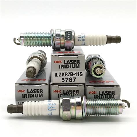 4pcs ILZKR7B 11S Laser Iridium Premium Spark Plug 5787 For Honda Accord