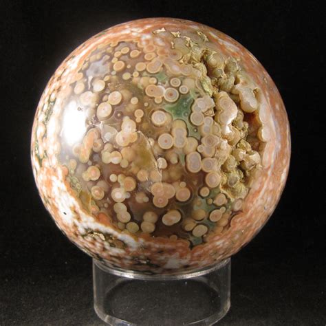 Ocean Jasper Sphere EOJ661 - Enter the Earth, Inc