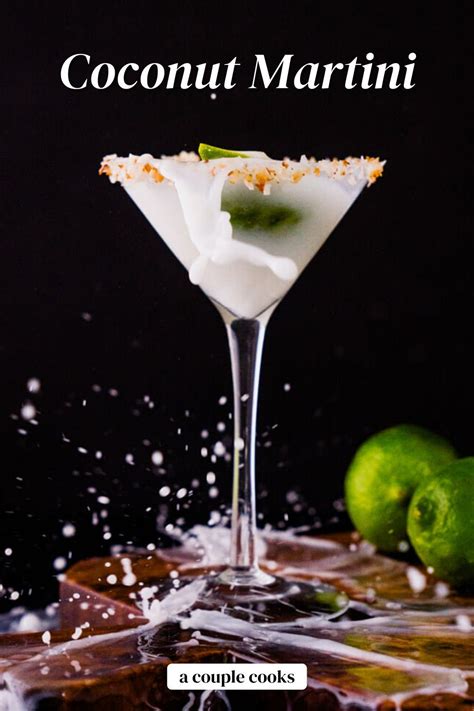 Coconut Martini Recipe Coconut Martini Martini Recipes Vodka